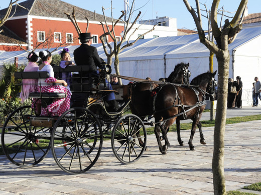 La feria de abril luce caballos menorquines (vídeo y fotos)