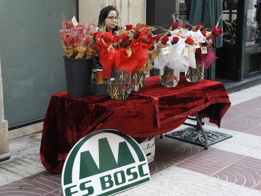 Sant Jordi ya se vive en Maó (Fotos)