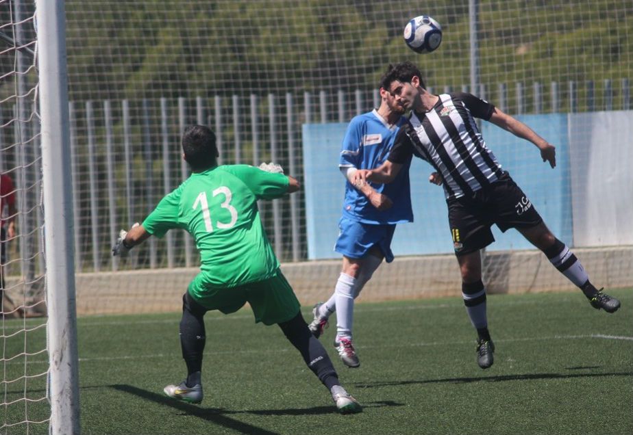 Imagen del partido de ida disputado en Palma (Foto: futbolbalear.es)