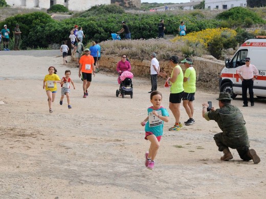 (Fotos) Invasión de atletas en La Mola