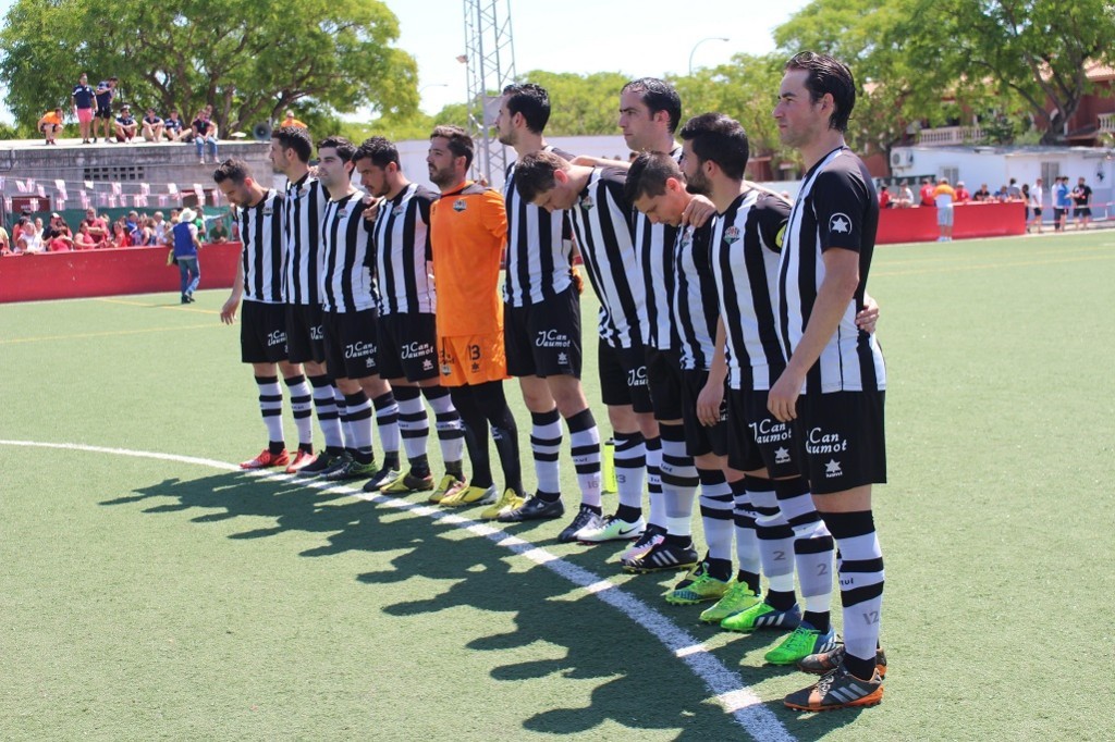 Formación del Alaior que jugó en Son Cladera (Foto: futbolbalear.es)