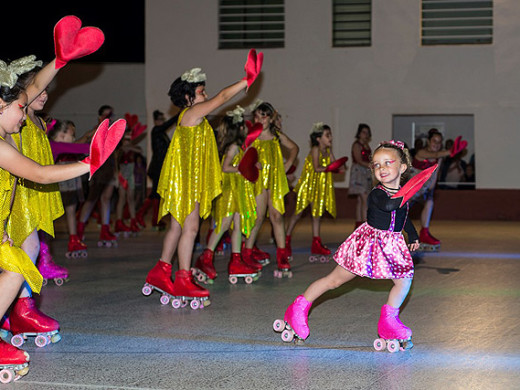 (Fotos) Magia, baile y amor sobre patines