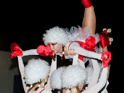 (Fotos) Magia, baile y amor sobre patines