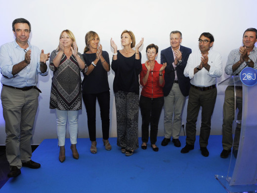 Cospedal enciende a los populares menorquines a 24 horas del inicio de la campaña electoral