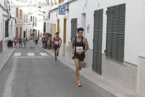 Reurer, dominando la carrera.