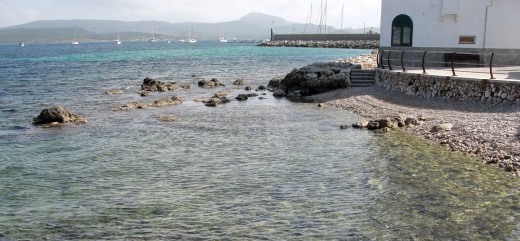 Playa de Es Viver en Fornells.