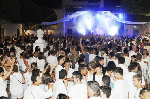 Imagen de una pasada edición de la White Party.