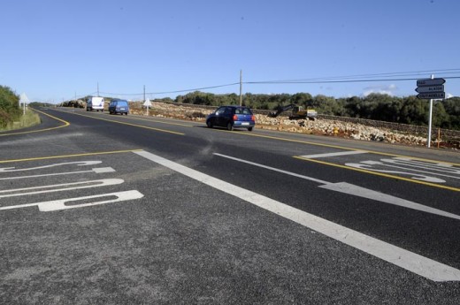 La carretera general a la altura de La Argentina