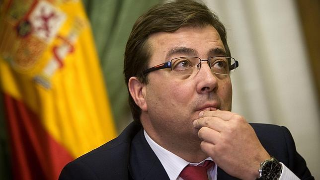 Guillermo Fernández Vara, presidente de Extremadura.