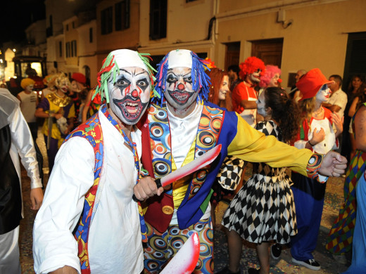 (Fotos) Noche de divertido terror en Alaior