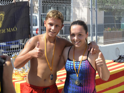 (Fotos) Fiesta de la natación en Maó