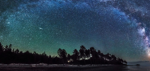 El cielo estrellado puede atraer visitantes.