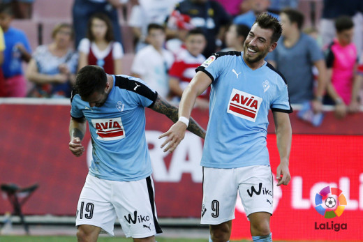 Sergi Enrich, tras el gol ante el Granada.