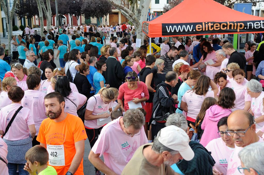 Imagen previa a la carrera del año pasado en Alaior.