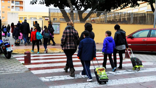 Los niños regresan a las aulas