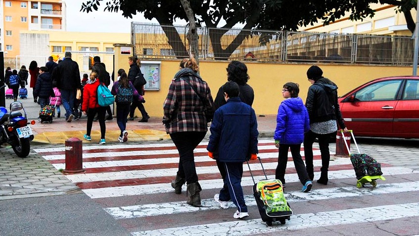 Los niños regresan a las aulas