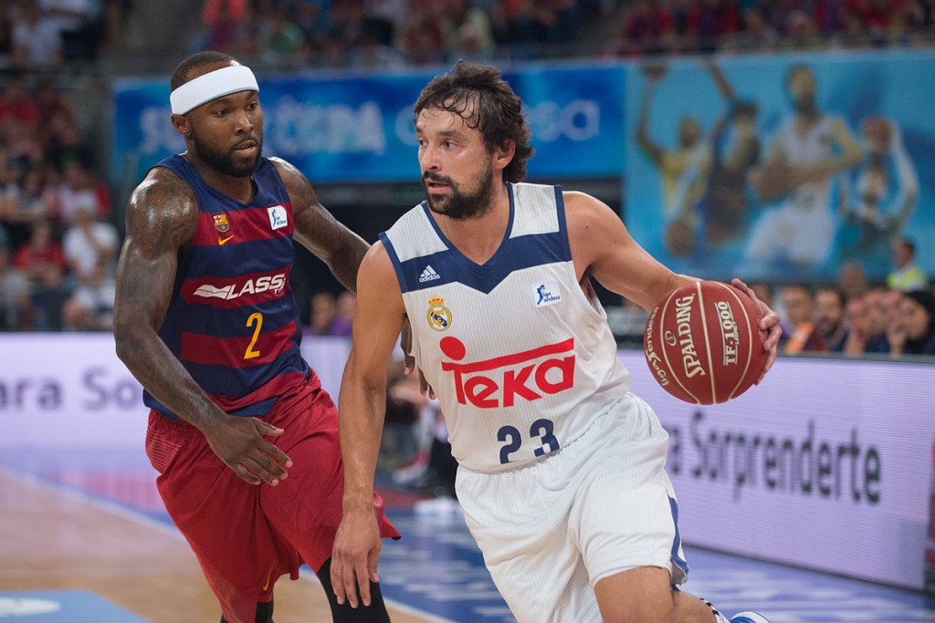 Llull, ante Tyrese Rice.