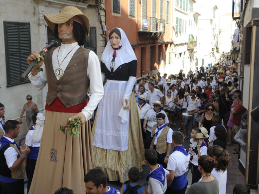 (Fotos) Maó honra a su patrona