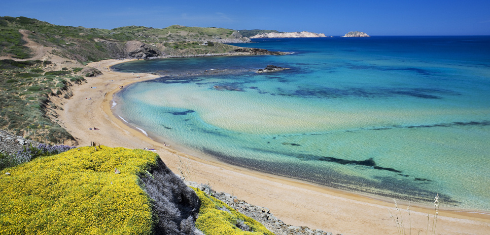 Playa de Cavalleria.