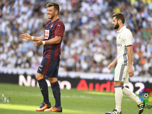 (Fotos) Gesta del Eibar de Sergi Enrich en el Bernabéu