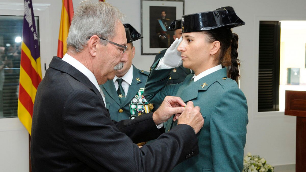 Diversos momentos de la jornada de la Patrona de la Guardia Civil (Fotos: Tolo Mercadal)