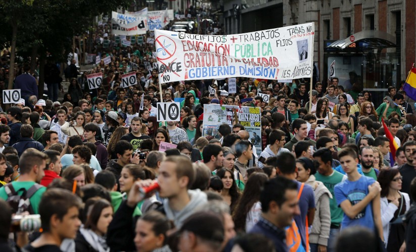 La huelga general estudiantil se llevará a cabo en toda la geografía nacional.