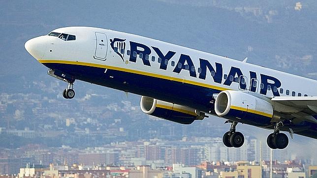 Avión de Ryanair.