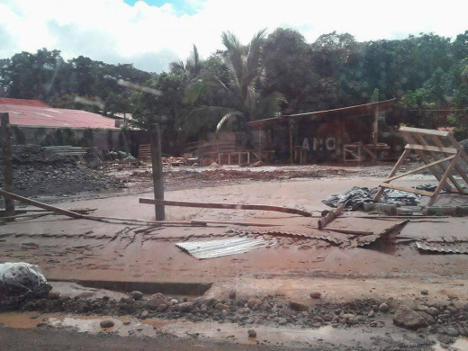 (Testimonio y fotos) Los efectos del huracán Otto en Costa Rica a través de los ojos de una menorquina