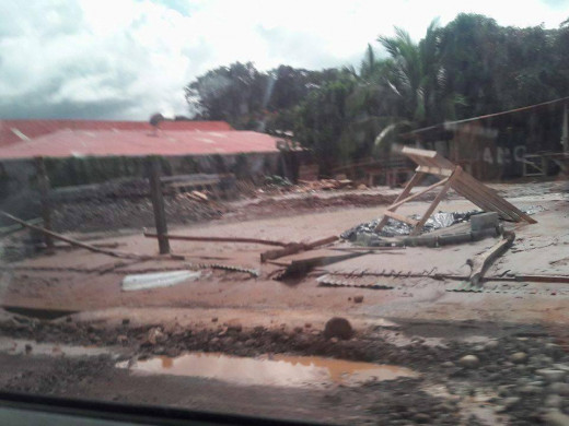 (Testimonio y fotos) Los efectos del huracán Otto en Costa Rica a través de los ojos de una menorquina