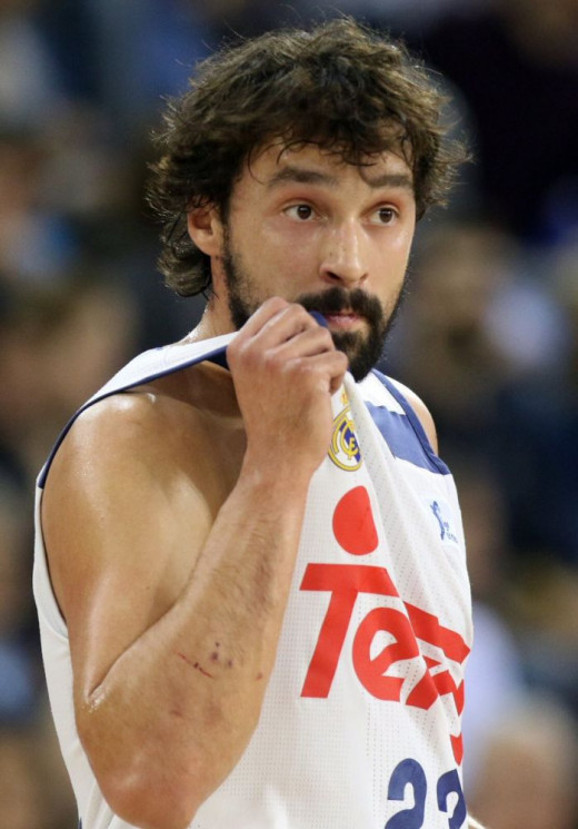 Sergio Llull, durante un partido.