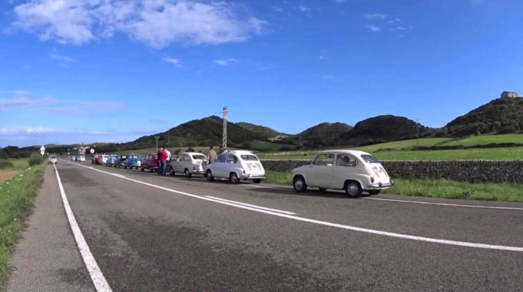 Los 600 llenaron las carreteras de la isla.