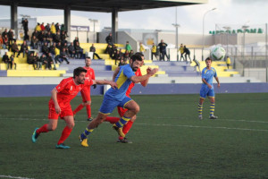 Biel Medina, durante el partido.