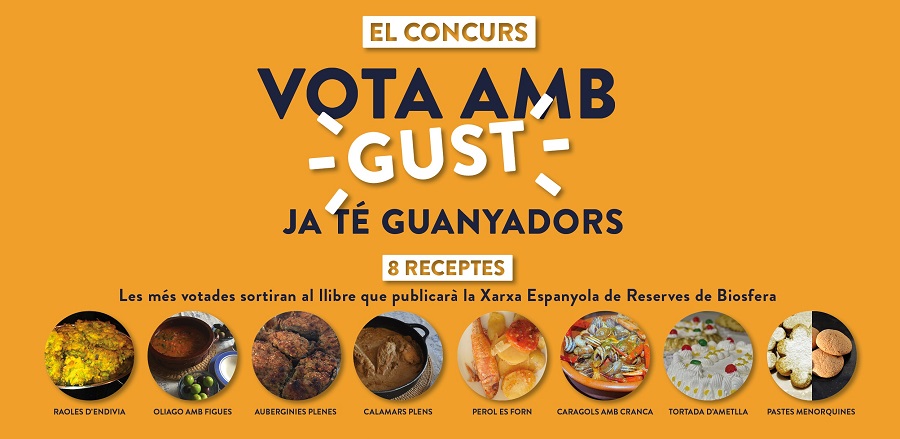 Los votos han permitido seleccionar las ocho recetas más representativas.