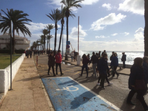 (Vídeos y fotos) S’Algar despierta tras el fragor del temporal