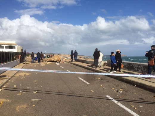 (Vídeos y fotos) S’Algar despierta tras el fragor del temporal