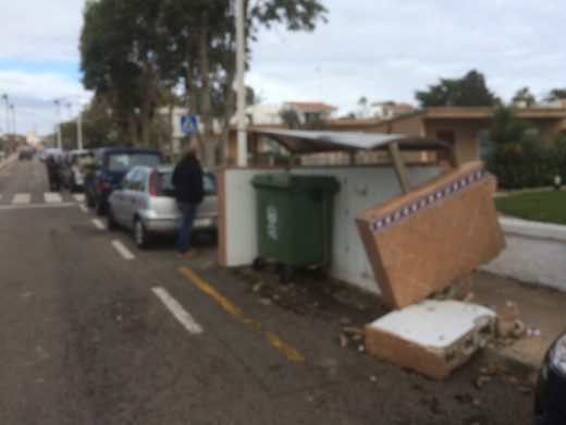 (Vídeos y fotos) S’Algar despierta tras el fragor del temporal