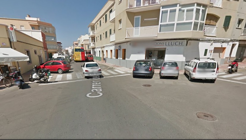 Imagen en Google Maps de una zona cercana al lugar de los hechos.