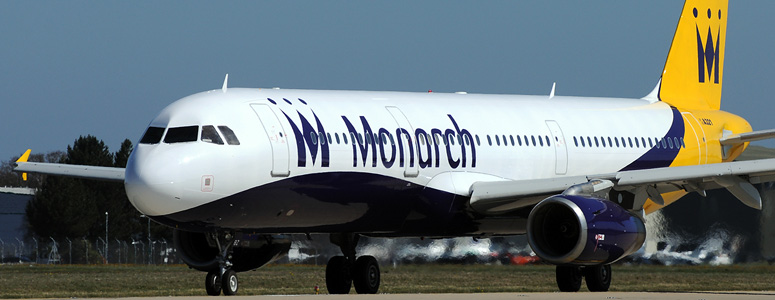 Avión de la compañía Monarch.