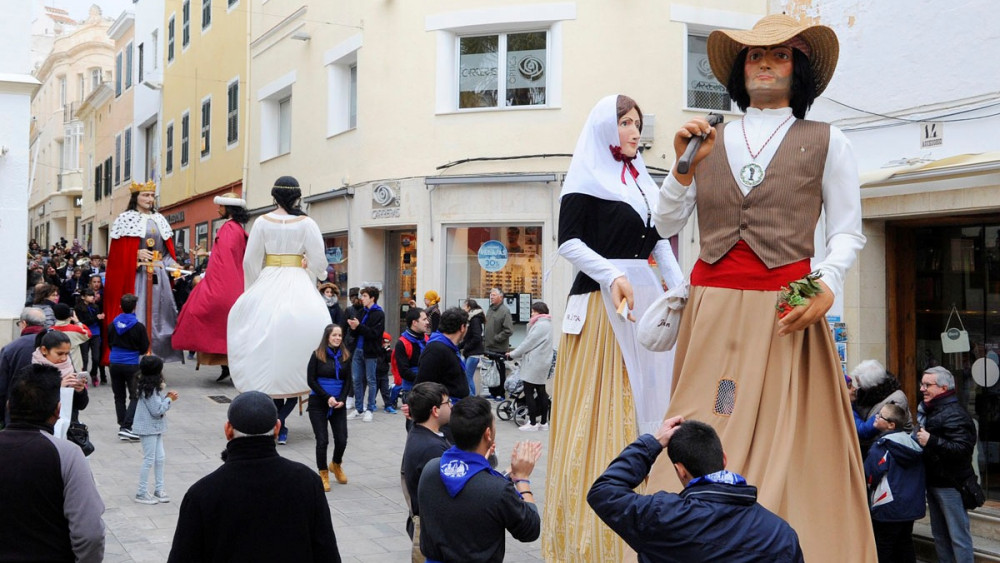 Fiesta en Maó.