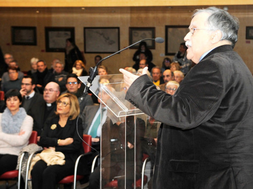 El déficit económico con Madrid centra el discurso de Salord por la Diada