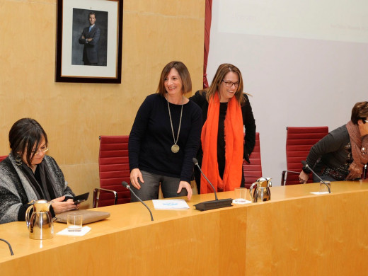 El déficit económico con Madrid centra el discurso de Salord por la Diada