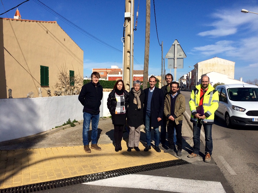 Un momento de la presentación de las obras.