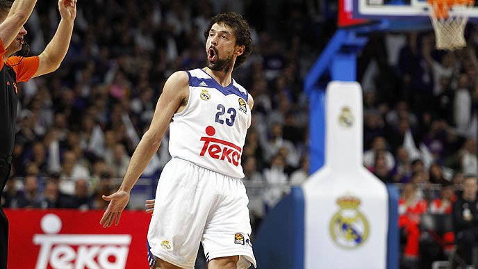 Llull celebra una canasta ante el Darussafaka (Foto: Euroliga)