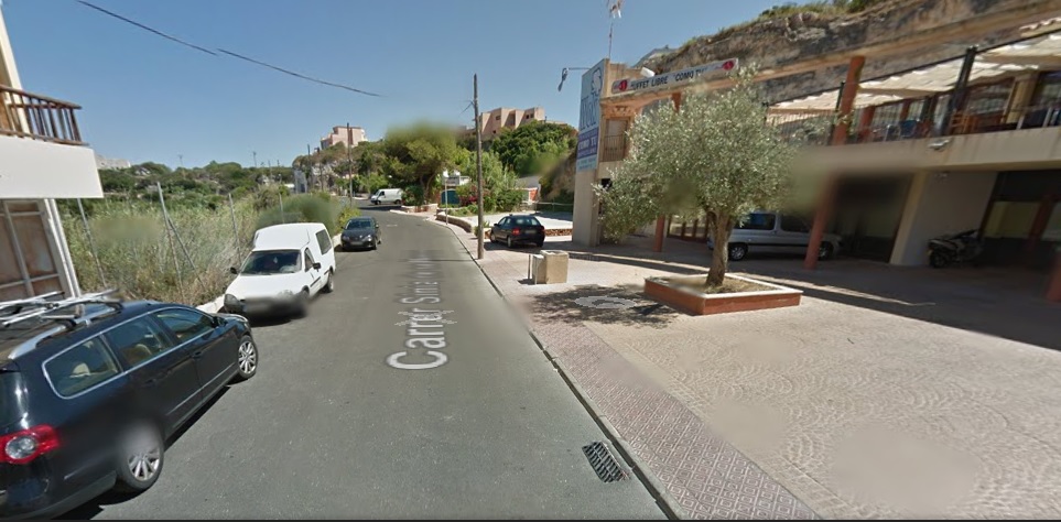 Imagen en Google Maps de la zona donde ha tenido lugar el suceso.