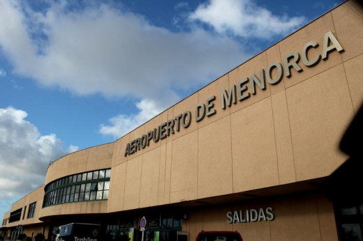 Aeropuerto de Menorca.