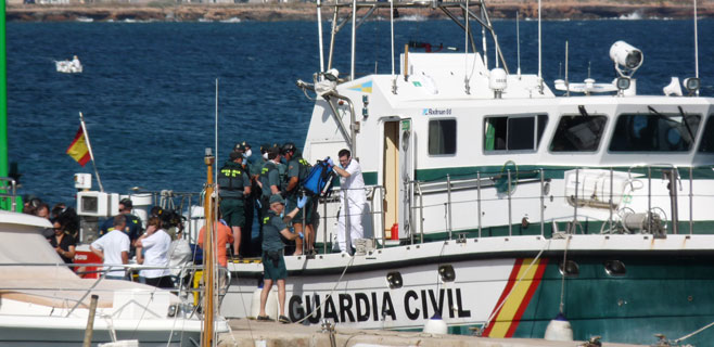 Embarcación de la Guardia Civil.