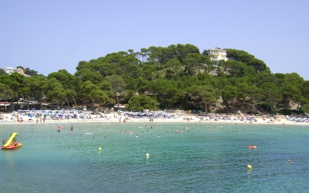 Cala Galdana.