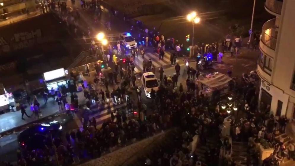 Procesión en Málaga