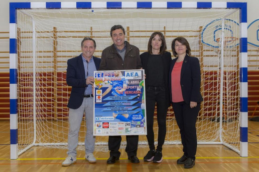 Momento de la presentación del torneo solidario (Foto: Karlos Hurtado)