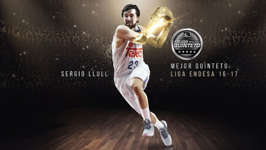 Infografía de la ACB sobre Sergio Llull.